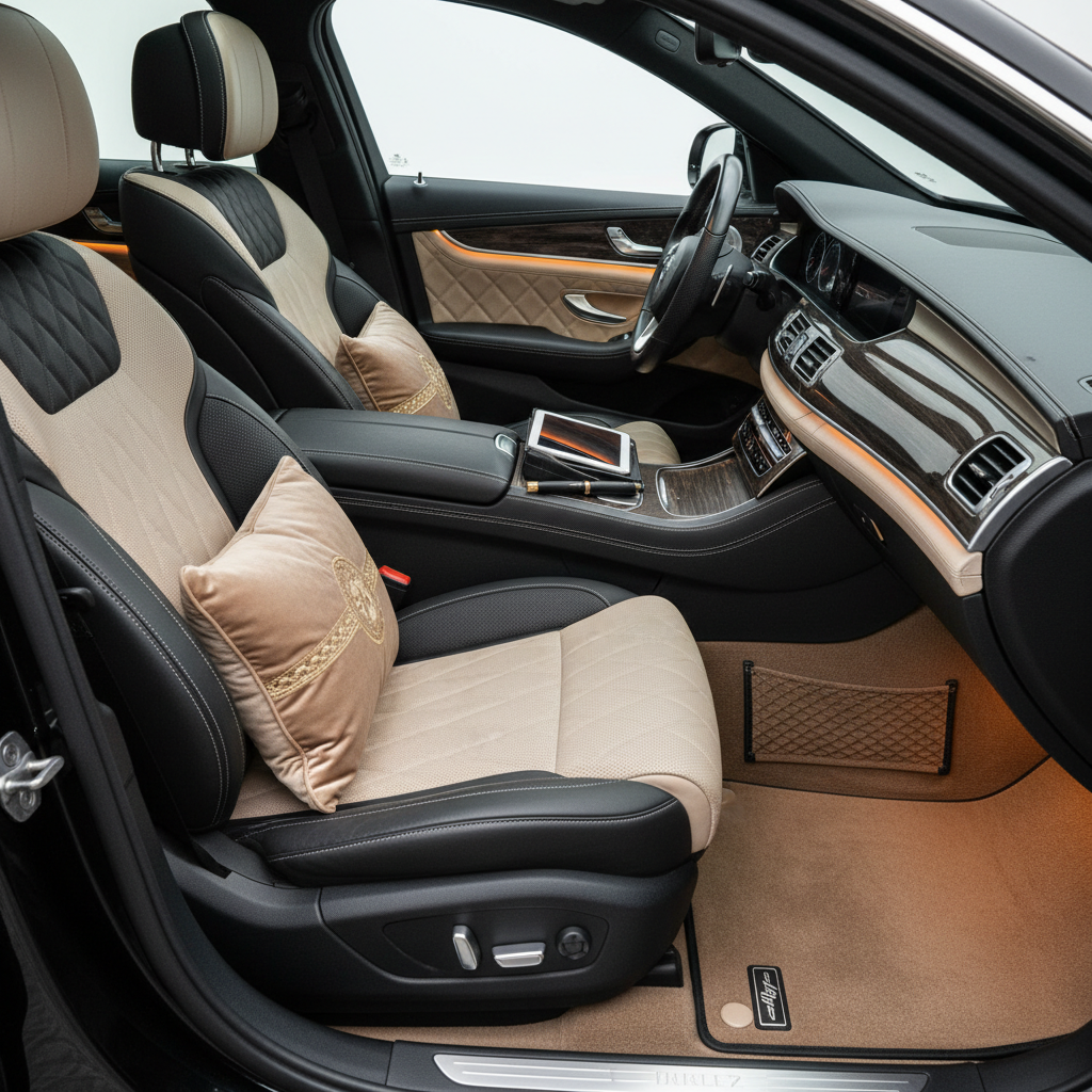 Premium Interior Comfort: Accessories That Transform Your Car Into Luxury