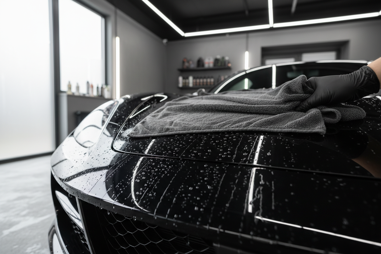 How to Dry a Car Without Scratching the Paint (The Detailer's Method)