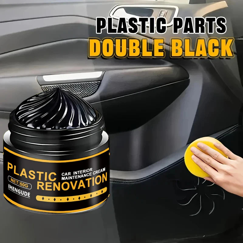 1 Piece of Tire Polishing Wax, Shiny Black, Restores Tire Shine and Enhances Tire Appearance, Prevents Car Tire Oxidation, Cracking, and Aging