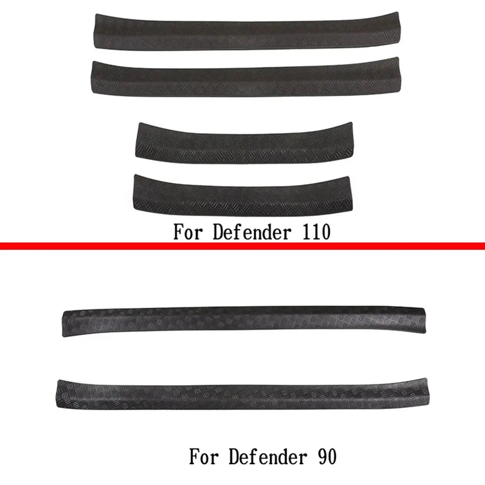 Land Rover Defender Door Sill Protector - Anti-Scratch Scuff Plate for 90/110 Models (2020+)