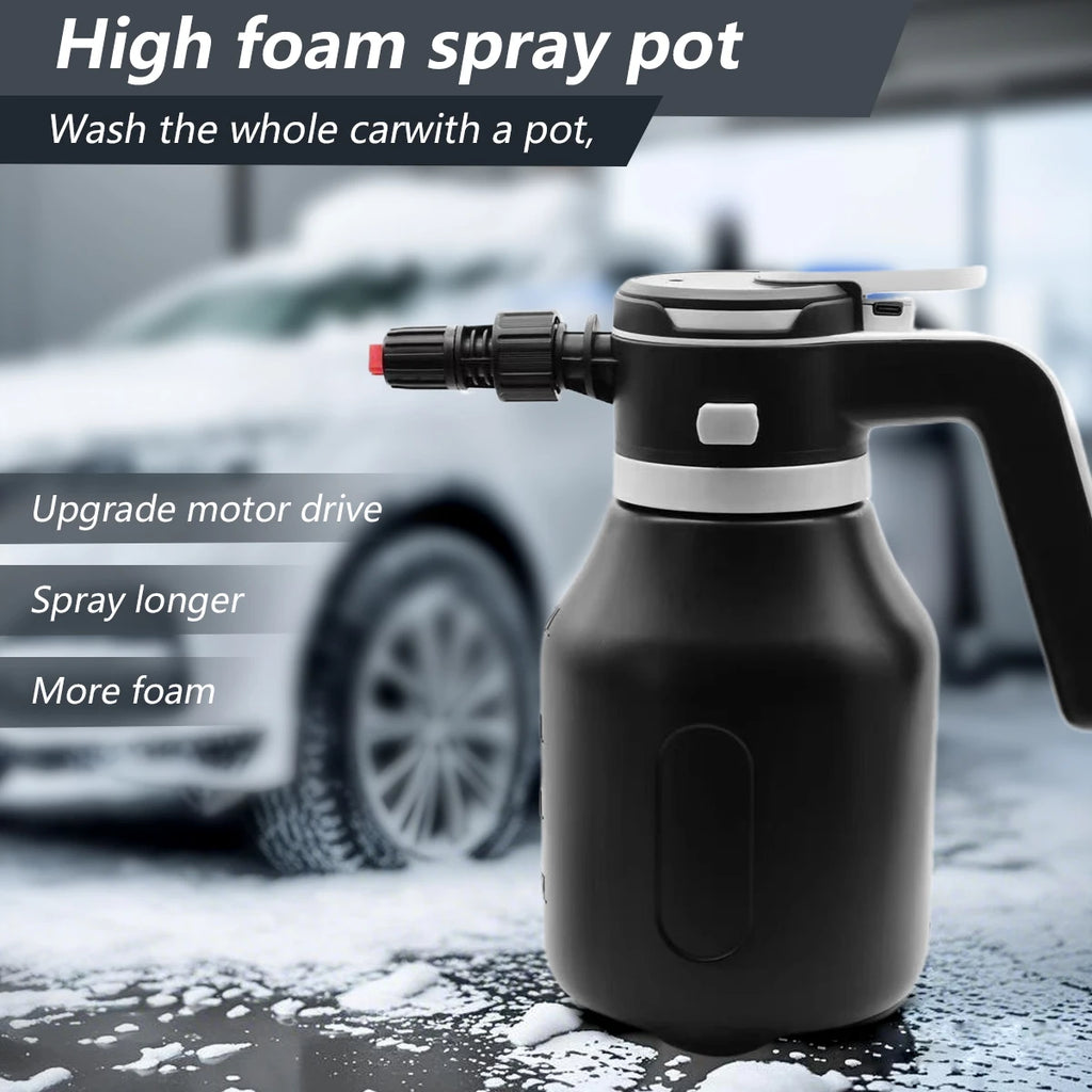2L Portable Electric Pressure Washer with Foam Cannon