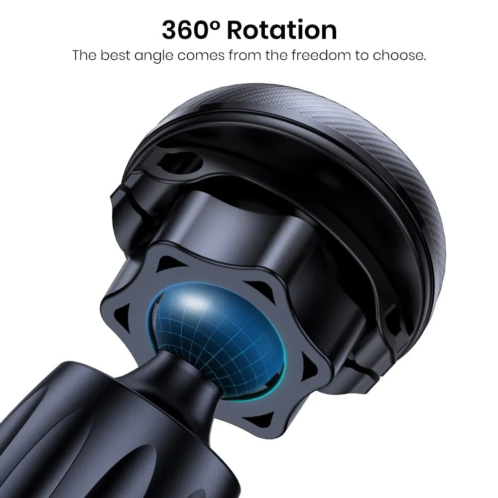 TOPK Magnetic Car Phone Holder — Air Vent Mount, 6 N52 Magnets, 360°, Universal