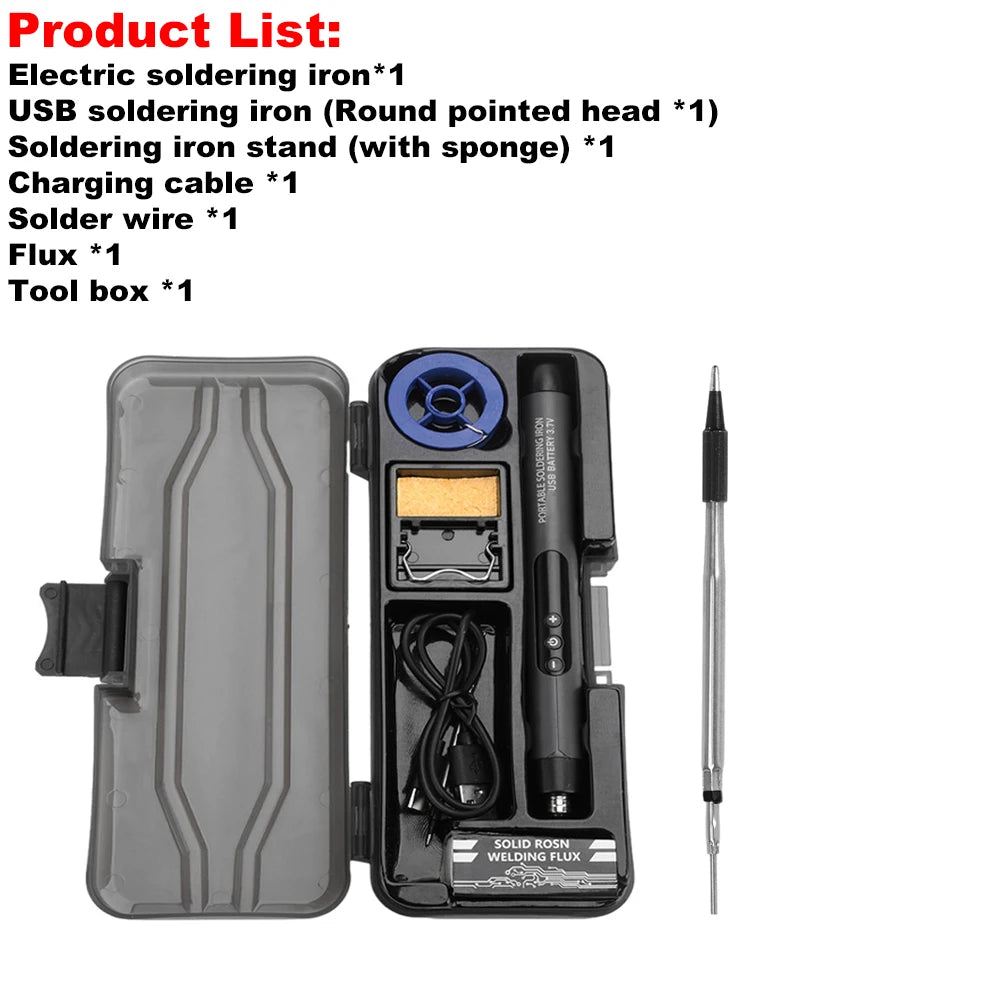 Aideepen C200S cordless soldering iron and replacement tips — product image 8