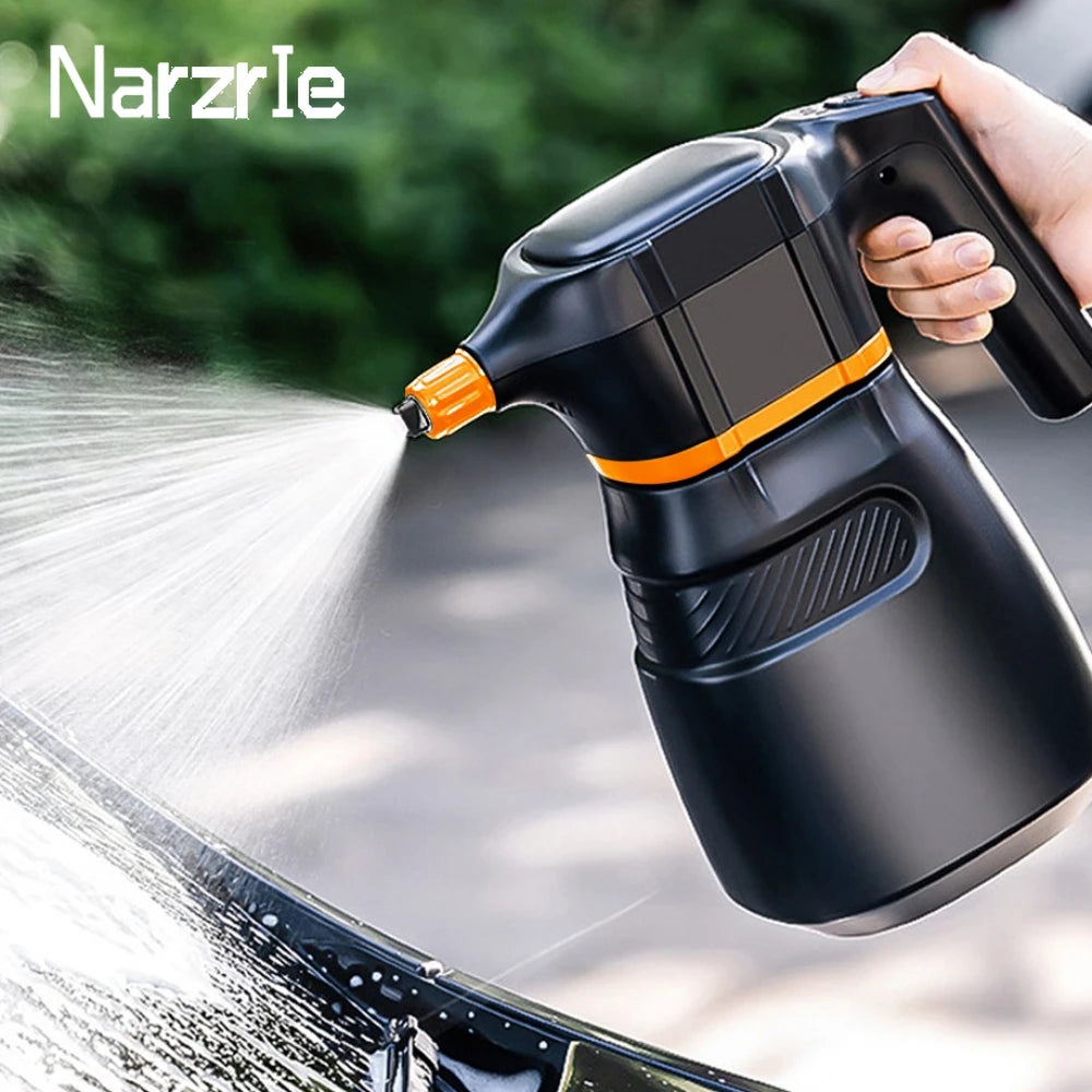 2L Electric Foam Sprayer – Car Wash Snow Cannon, Battery Powered