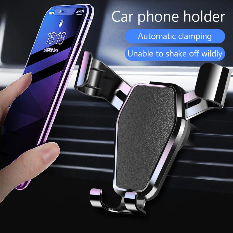 C5 Car Holder For Phone Multi-function Mobile Phone Holder Gravity Bracket Sun Visor Mirror Dashboard GPS Smartphone For iPhone