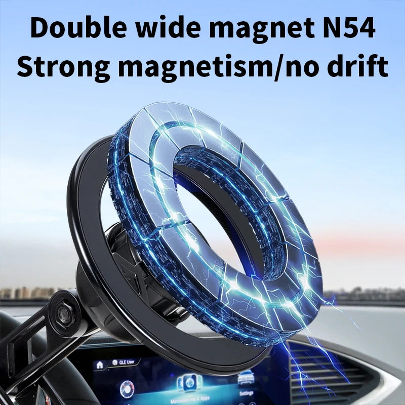 Robotic Arm Magnetic Car Phone Holder 360°