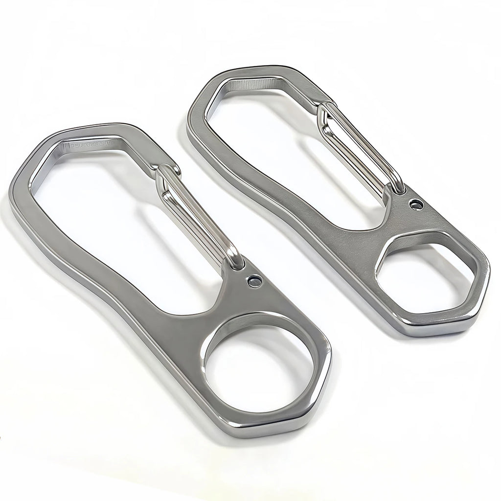 1-3PCS Stainless Steel Keychain Carabiner Lobster Clasp Buckle Outdoor Camping Spring Snap Hooks Dog Chain Key Chain Tool Clips