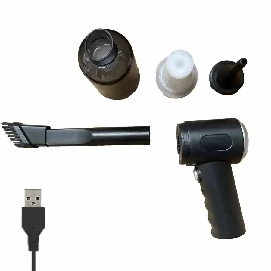 9000Pa Wireless Car Vacuum Cleaner — 120W, 1200mAh, 25 Min, Wet & Dry