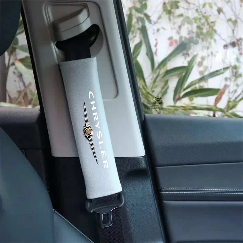 Chrysler Seatbelt Shoulder Pads - Soft Arm Protection for Comfort & Safety (2-Pack)