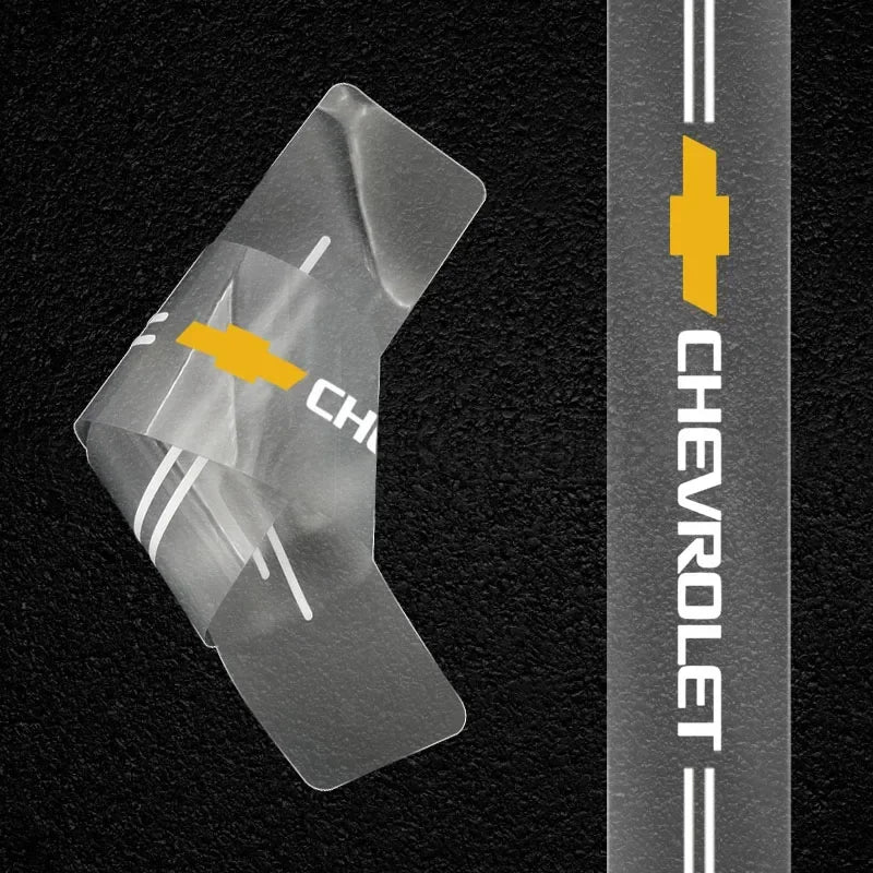 Car Stickers Door Edge Protector Car Door Sill Sticker Anti Scratch For Chevrolet Silverado Impala Malibu Equinox Cruze Camaro