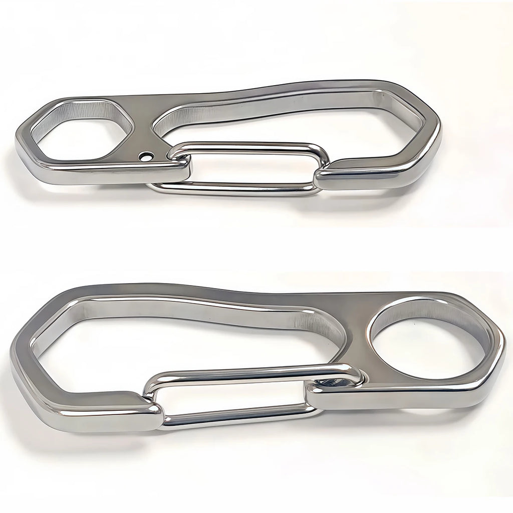 1-3PCS Stainless Steel Keychain Carabiner Lobster Clasp Buckle Outdoor Camping Spring Snap Hooks Dog Chain Key Chain Tool Clips