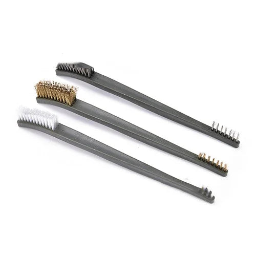 Mehrzweck-Autopflege-Set mit Drahtbürsten, 4 Nylon-Pinseln und Bürsten