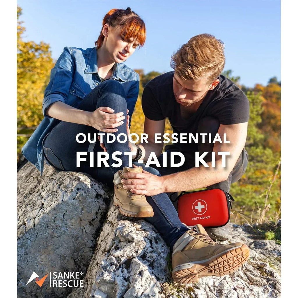 Portable First Aid Kit for Car, Home & Camping