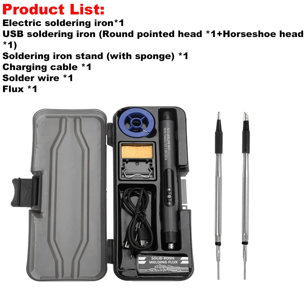 Aideepen C200S cordless soldering iron and replacement tips — product image 13