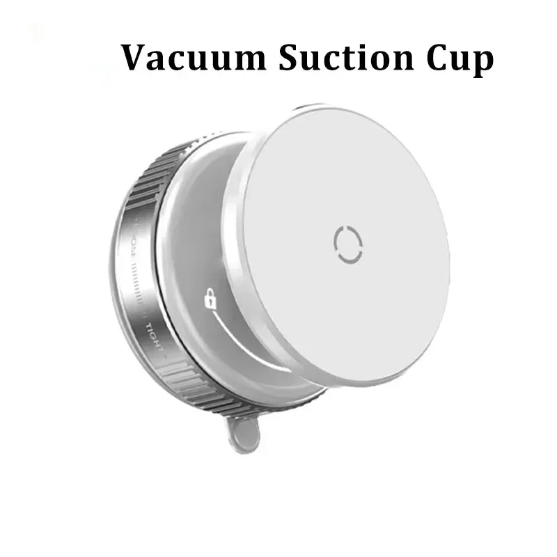 Support magnétique puissant pour téléphone, pliable, réglable à 360°, avec ventouse pour voiture, compatible iPhone et diffusion en direct.