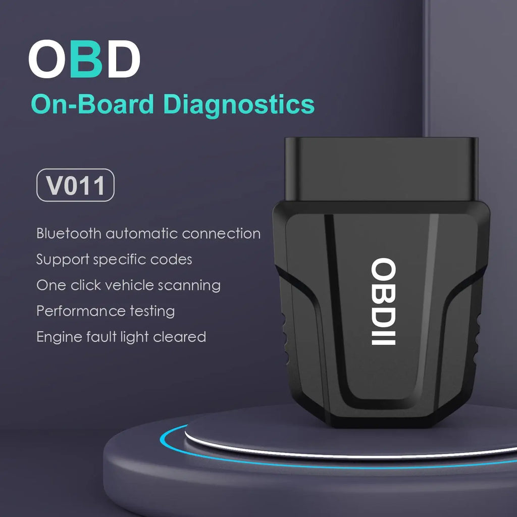 V011 Bluetooth 5.4 OBD2 Car Diagnostic Scanner — iOS & Android