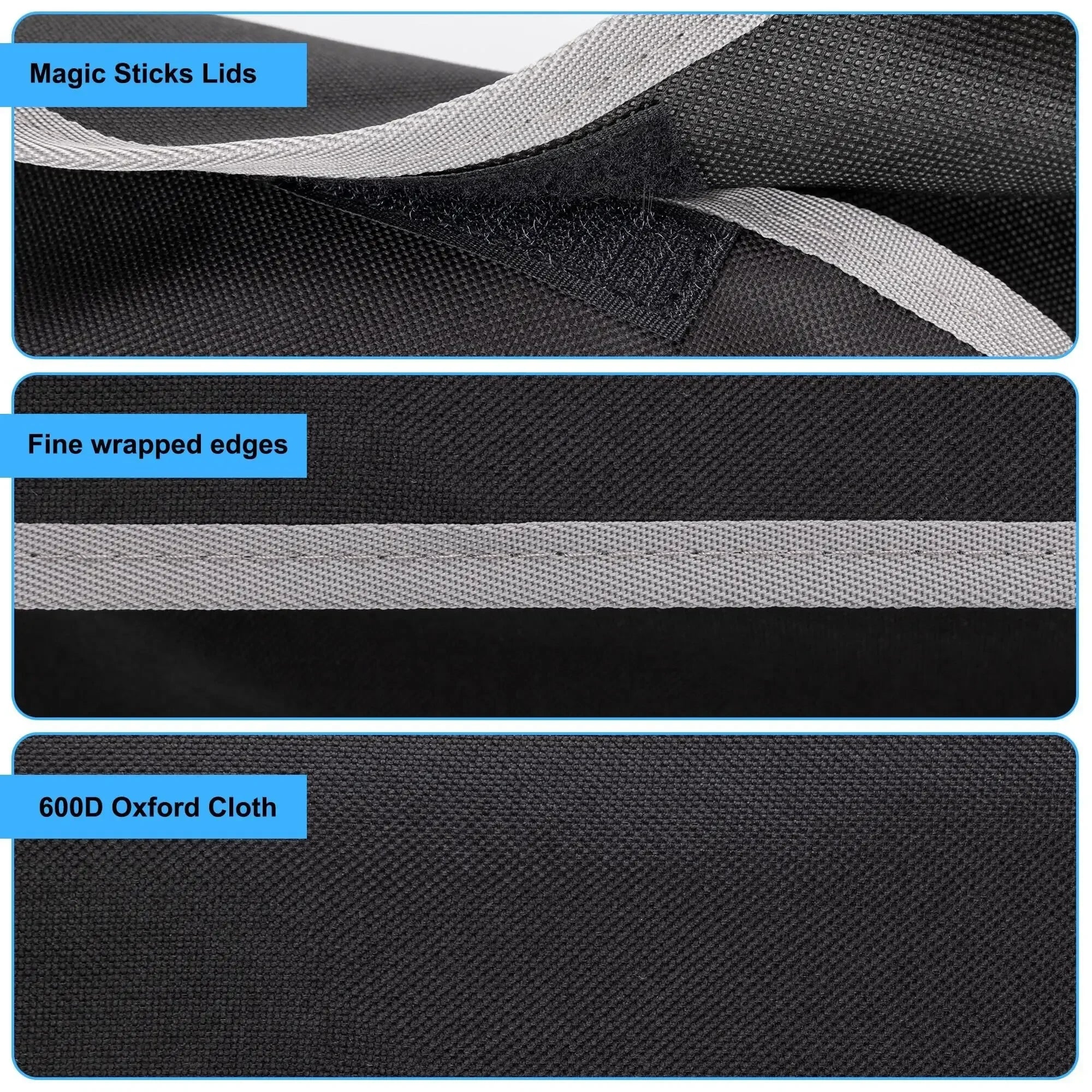 Car Trunk & Backseat Organizer Bag — 90cm Oxford, 4 Pockets, Universal Fit