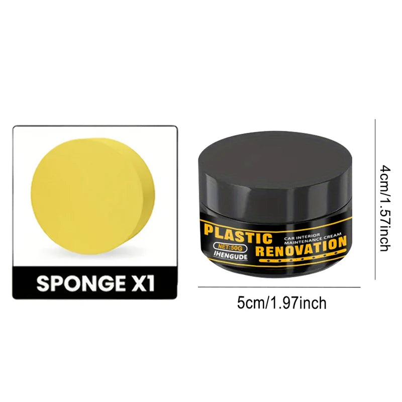 1 Piece of Tire Polishing Wax, Shiny Black, Restores Tire Shine and Enhances Tire Appearance, Prevents Car Tire Oxidation, Cracking, and Aging