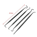 Mehrzweck-Autopflege-Set mit Drahtbürsten, 4 Nylon-Pinseln und Bürsten