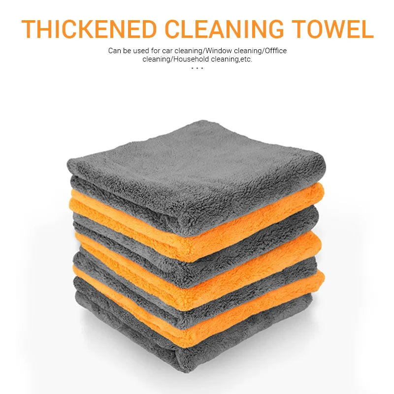 Microfiber Cleaning Cloths 40x40cm — 1/3/6/9pcs
