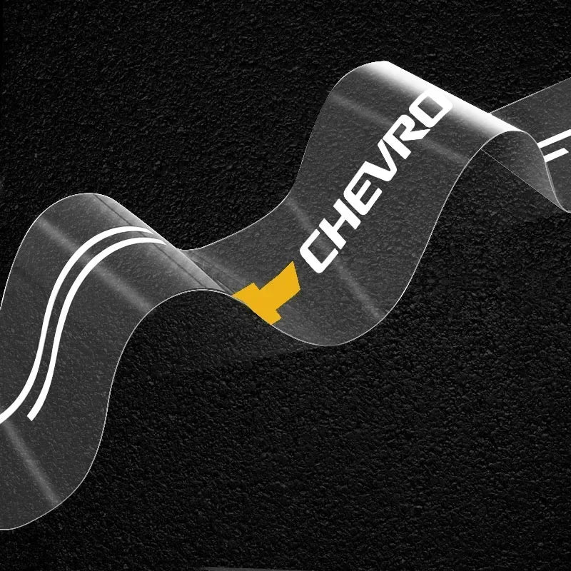 Car Stickers Door Edge Protector Car Door Sill Sticker Anti Scratch For Chevrolet Silverado Impala Malibu Equinox Cruze Camaro