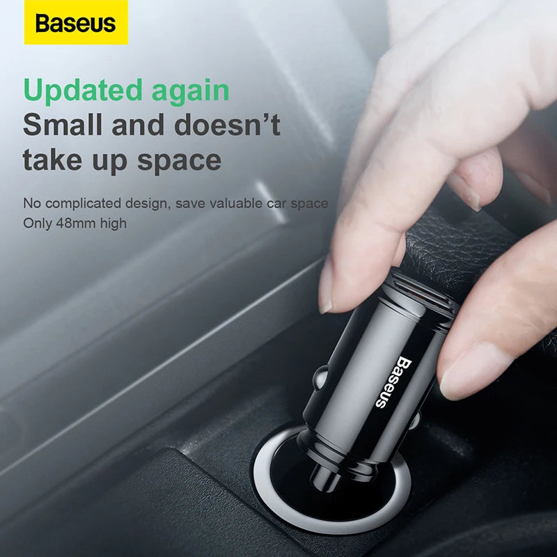 Baseus 30W QC4.0 USB Car Charger