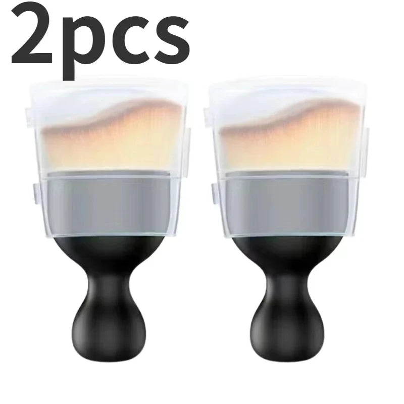 Car Air Vent Cleaning Brush with Case - Soft Detailing Tool for Interior Dusting