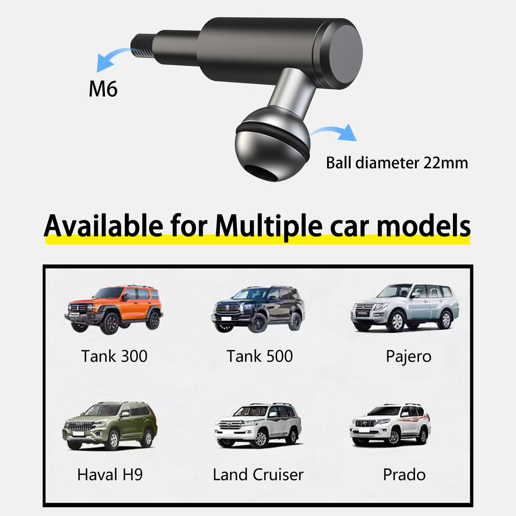 MagSafe Car Handle Phone Holder — Off-Road Grip Mount