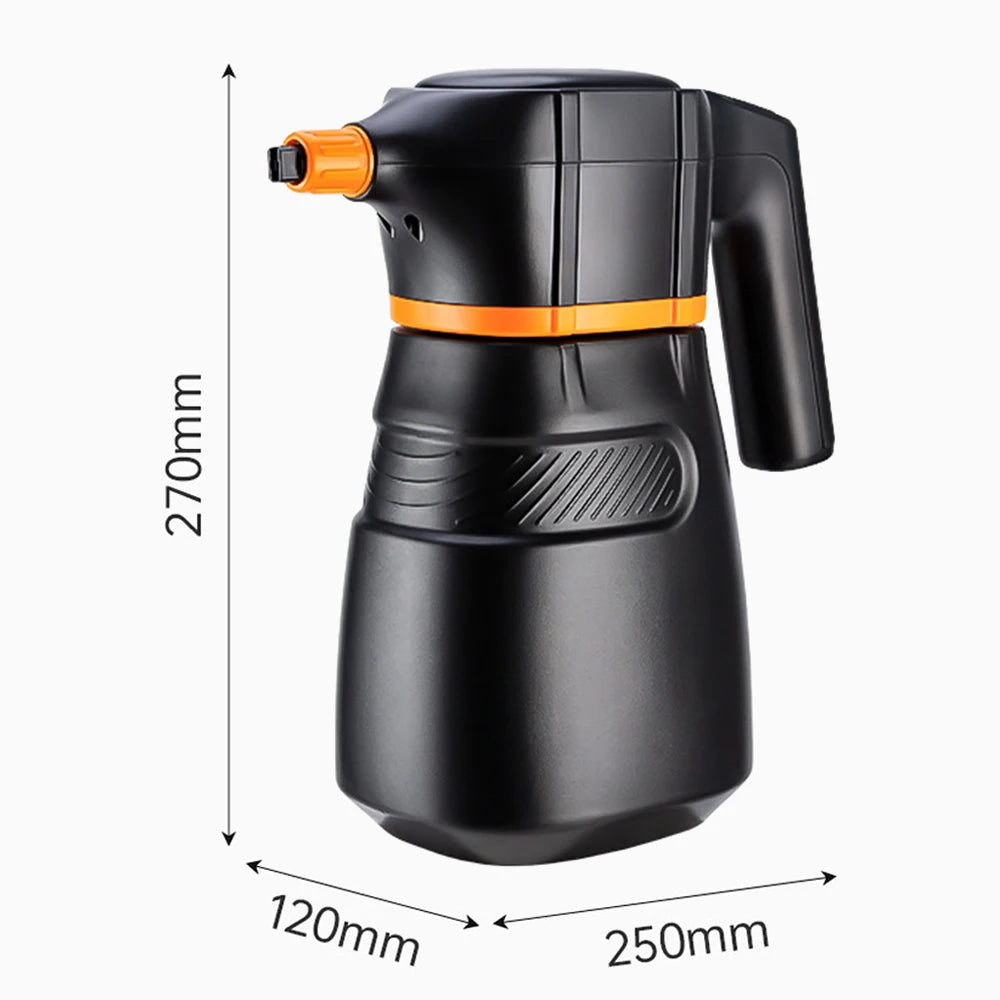 2L Electric Foam Sprayer – Car Wash Snow Cannon, Battery Powered