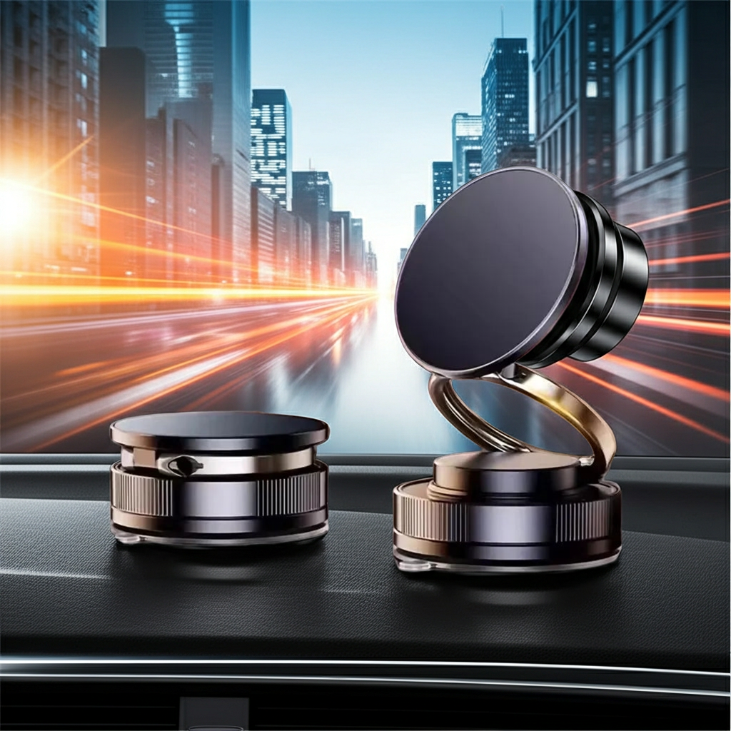 360° Rotating Magnetic Car Phone Holder